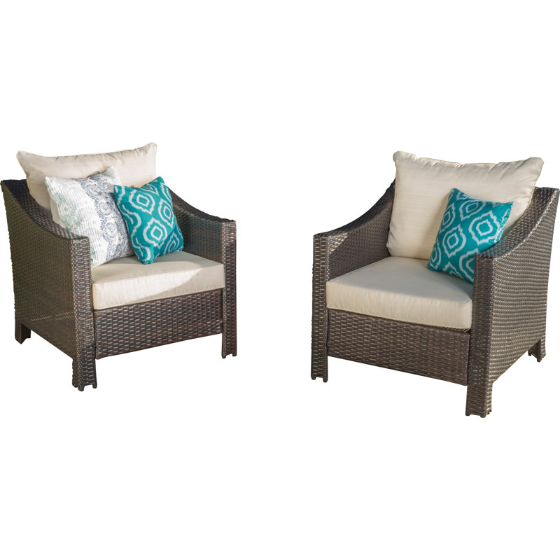 Andover Mills Wolfhurst Patio Chair with Cushion & Reviews Wayfair